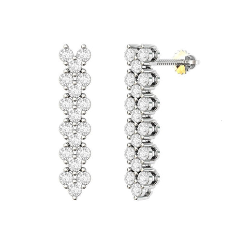 Nonna Diamond Drop Earrings